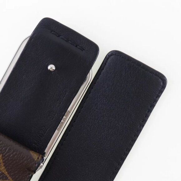 LOUIS VUITTON Saintur belt Monogram canvas mens - Picture 5 of 10